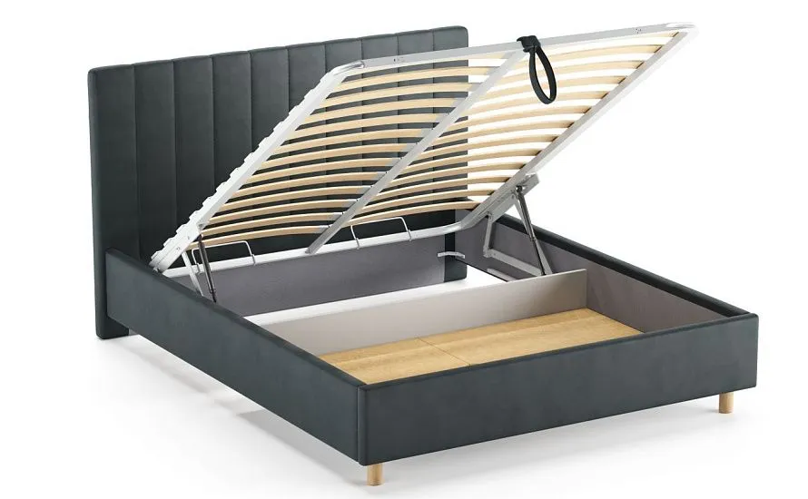 Карла Рейн 160х200 Storm 018 графит - 5